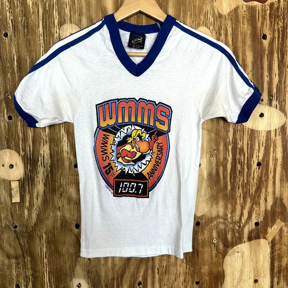 Vintage WMMS The Buzzard 15th Anniversary 100.7 WMMS Cleveland Ohio Size XS